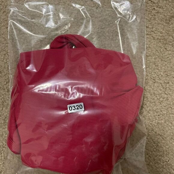 L*Space Ribbed Arizona One Piece Swimsuit in Red Size 6 - Picture 7 of 8